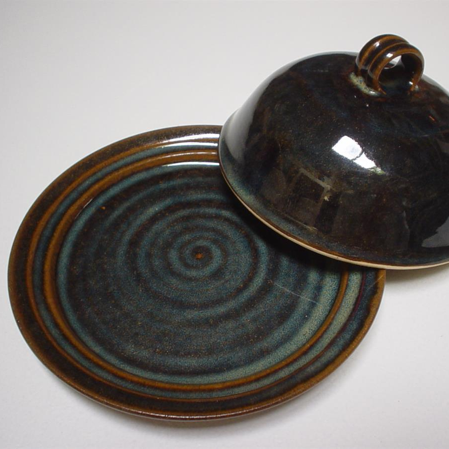 Butter Dish - Brown