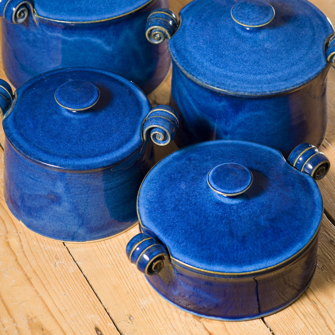Small casserole - blue