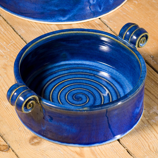 Small serving dish - Blue